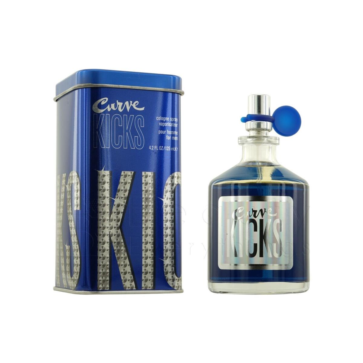 Calvin Klein Curve Kicks by Liz Claiborne 4.2oz / 125ml Cologne Spray For Men