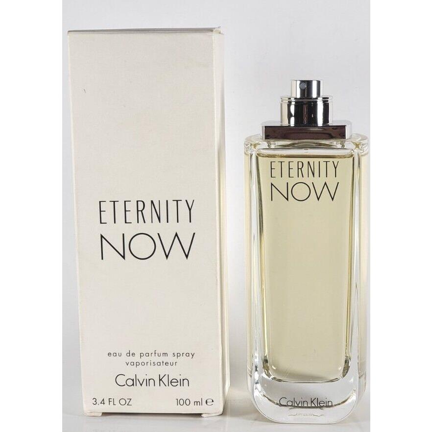 Eternity Now by Calvin Klein 3.4 oz / 100 ml Edp Perfume For Women 2017 Formula