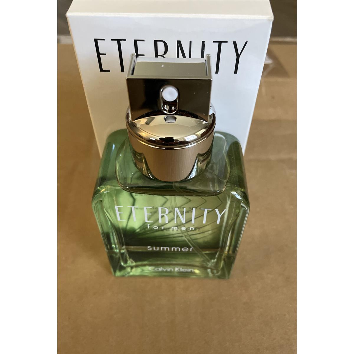 Eternity Summer 2016 BY Calvin Klein For Men 3.4 OZ Edt Spray Tst