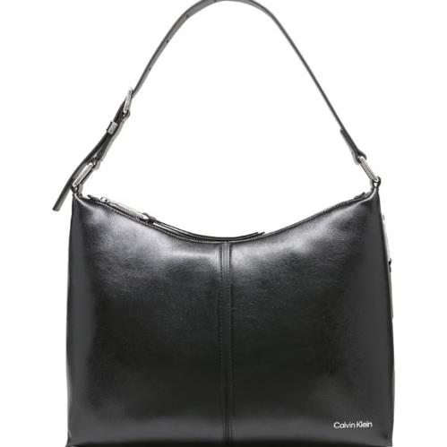 Calvin Klein Max Hobo Shoulder - Black Silver