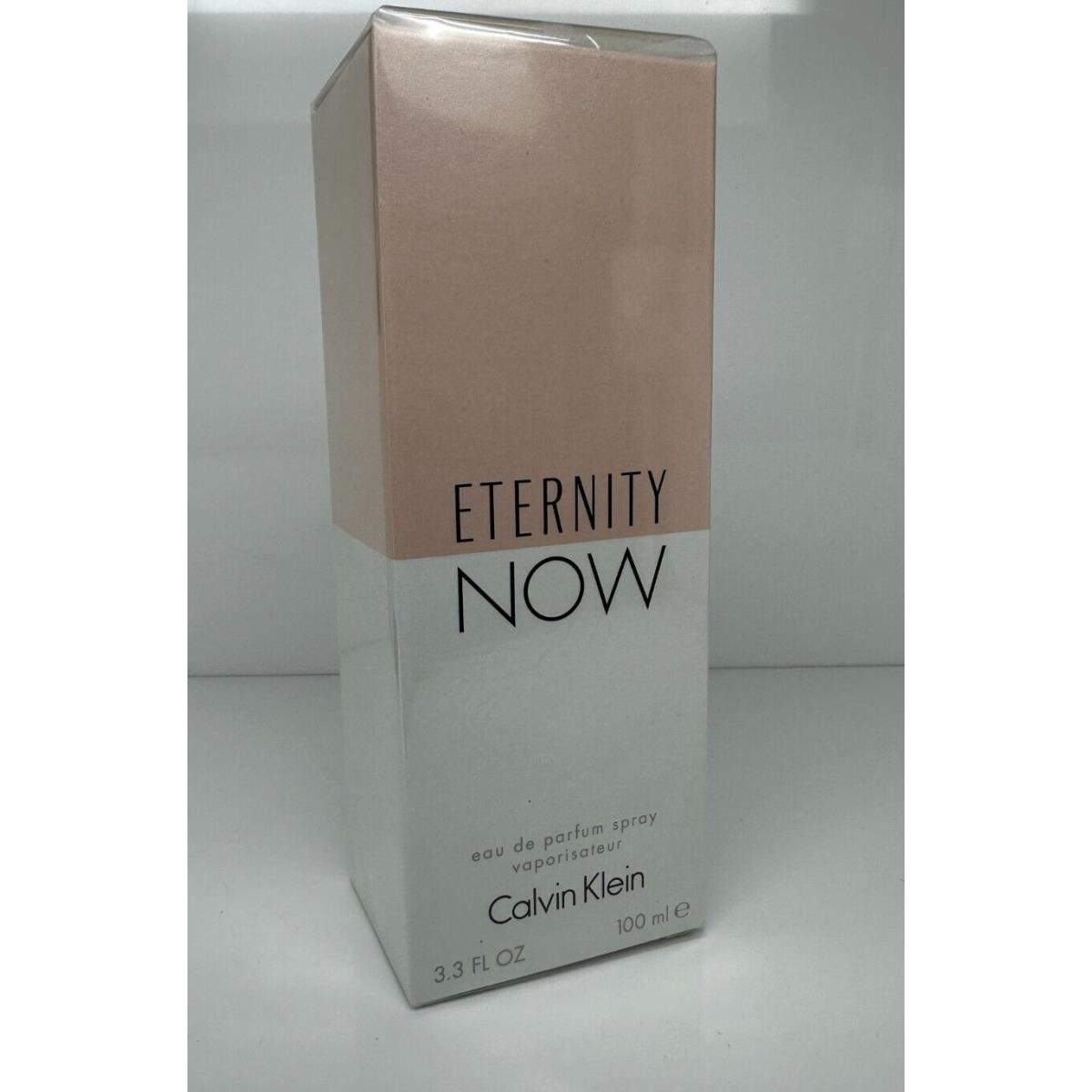 Eternity Now Calvin Klein 3.3 3.4 Oz 100ml Edt Spray For Women