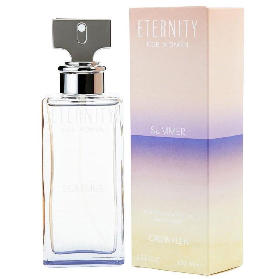 Eternity Summer 2019 Calvin Klein 3.4 oz / 100 ml Eau de Parfum Women Spray