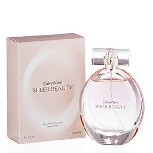 CS Ck Sheer Beauty/calvin Klein Edt Spray 3.4 Oz W