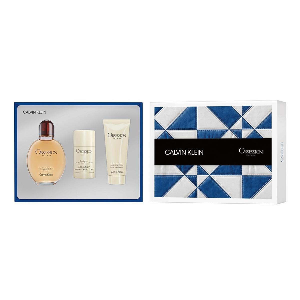 Calvin Klein Obsession 3 Piece Set For Men