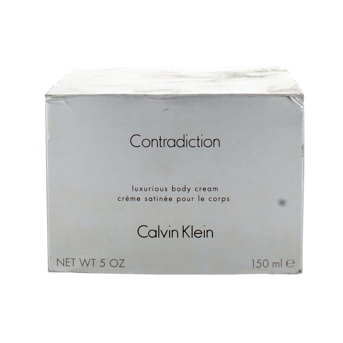 Contradiction by Calvin Klein For Women Luxurious Body Cream 5oz Shopworn