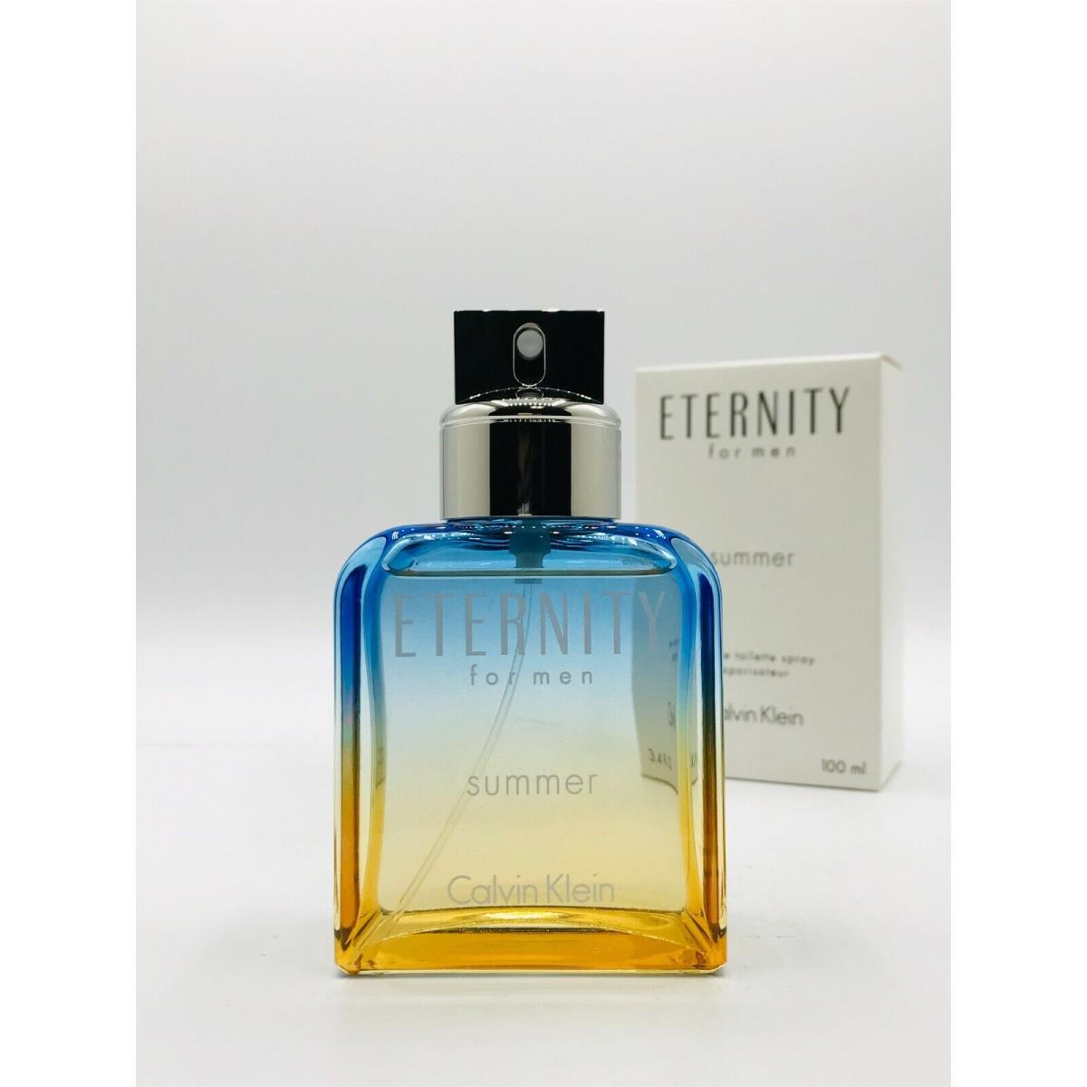 Calvin Klein Eternity Summer 2017 Men Cologne Spray 3.4 oz 100 ml Box As Shown