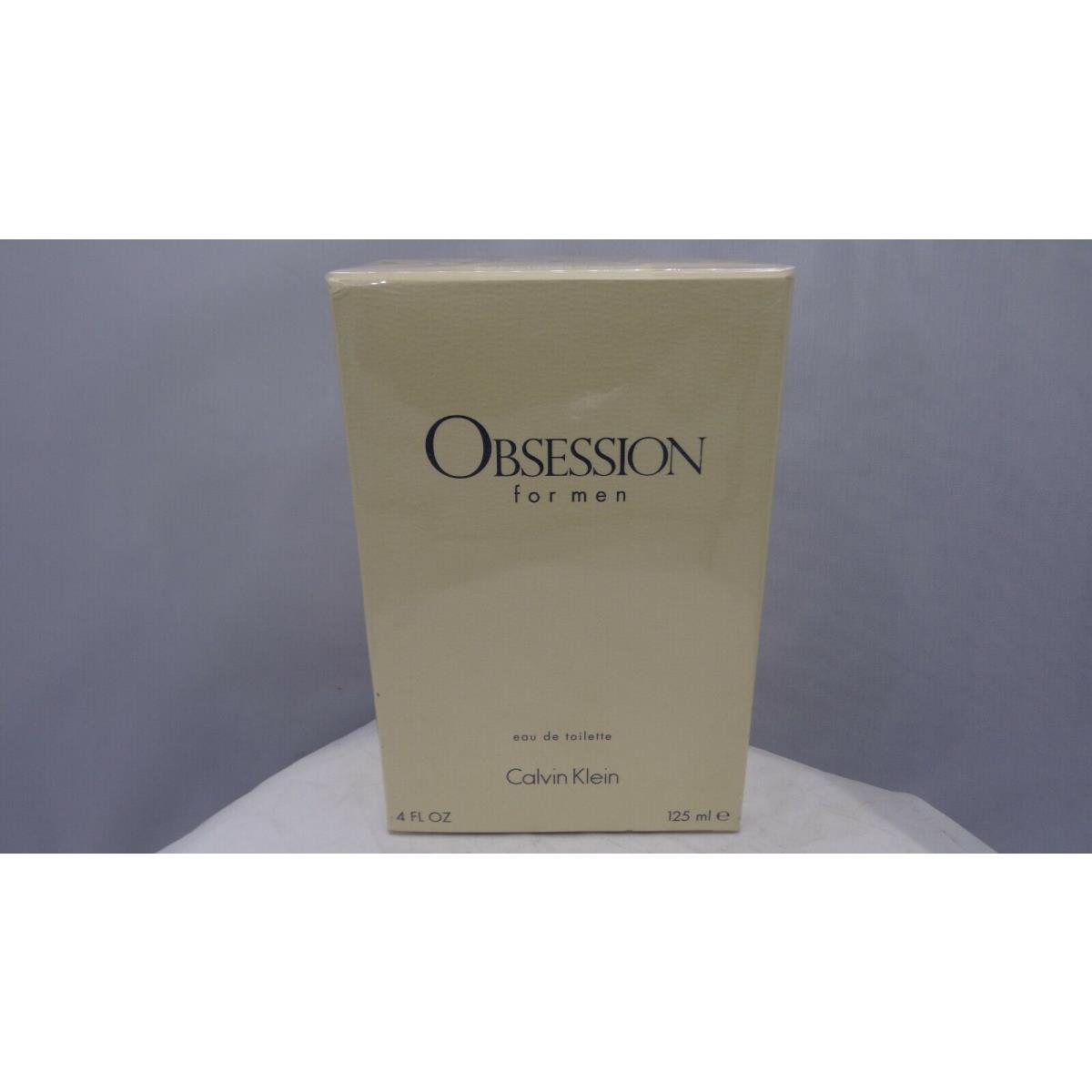 Obsession 4.0 Oz Eau de Toilette Splash For Men By Calvin Kle