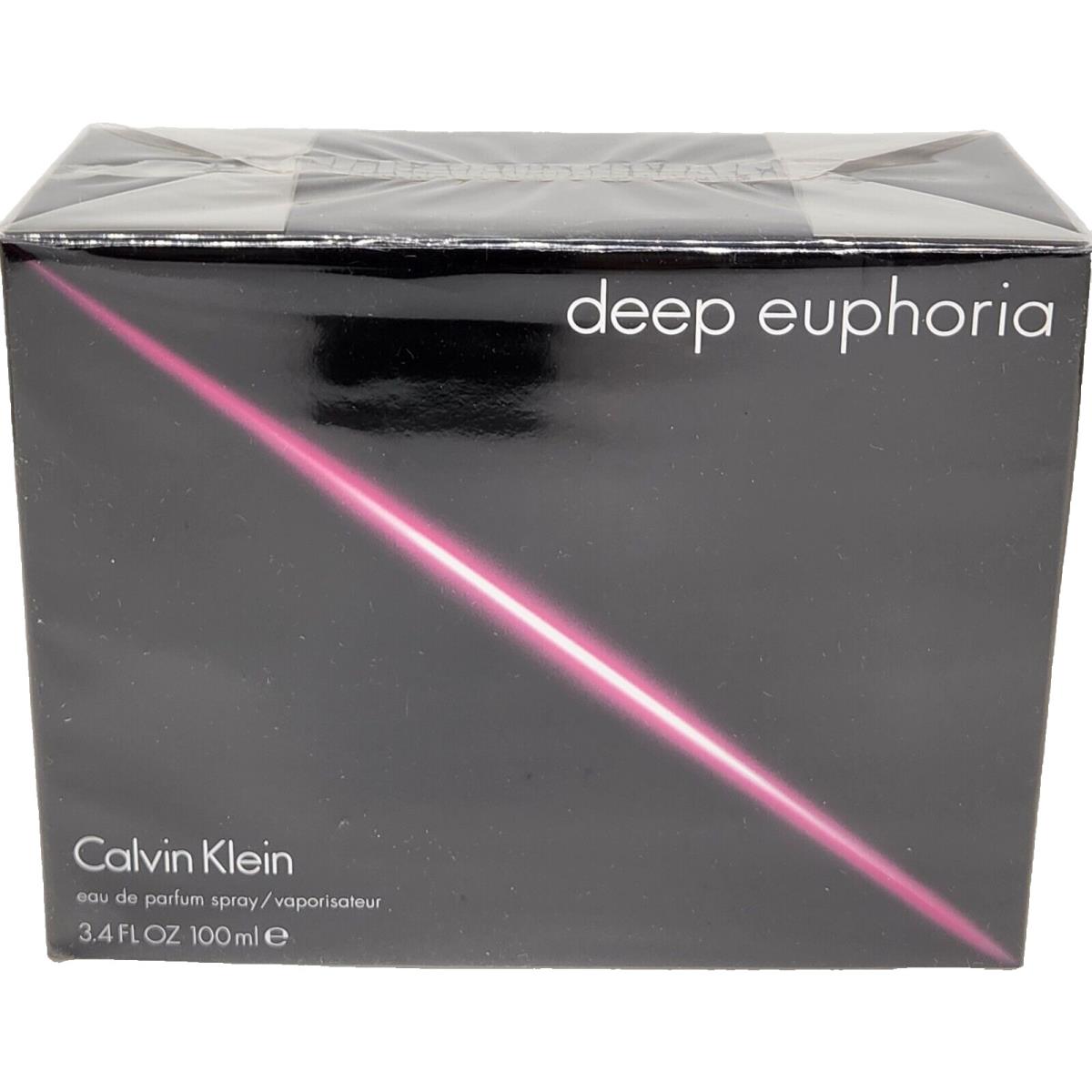 Deep Euphoria For Women By Calvin Klein Eau de Parfum Spray 3.4 fl oz