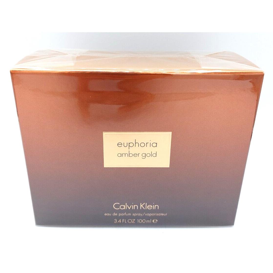 Calvin Klein Euphoria Amber Gold Women`s Eau De Parfum - 3.4oz