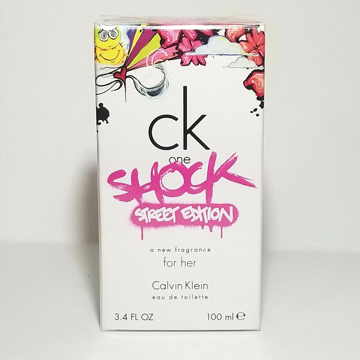 Calvin Klein CK One Shock Street Edition For Her Edt Spray 3.4 oz/100 ml Htf F.shp