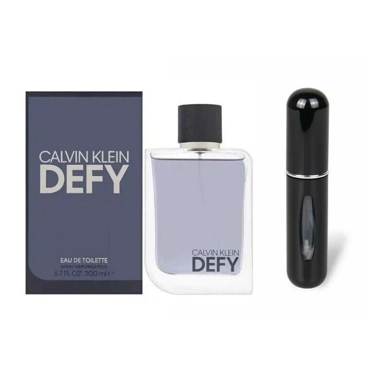 Calvin Klein Defy 6.7 fl oz Men`s Eau De Toilette Edt Spray Package