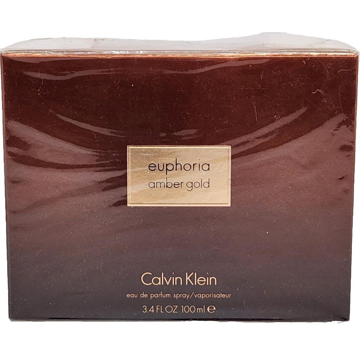 Euphoria Amber Gold By Calvin Klein Eau de Parfum For Women Spray 3.4 fl oz