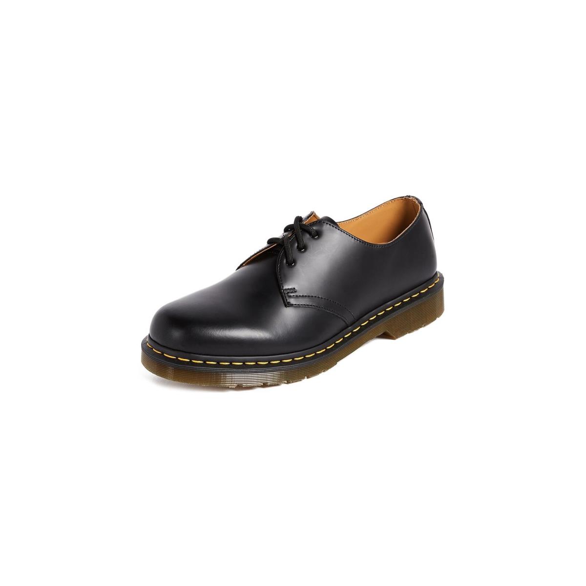 r Martens - -eye Leather Oxford Shoe For Men and Women Black Nappa US Men/ US