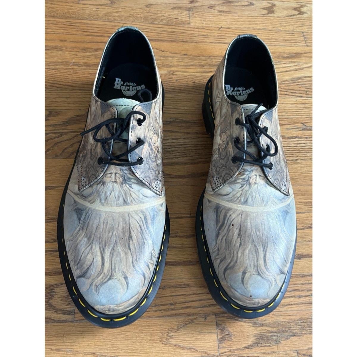 Dr. Martens William Blake Backhand Painting Oxford Shoes Mens Sz US13 Rare