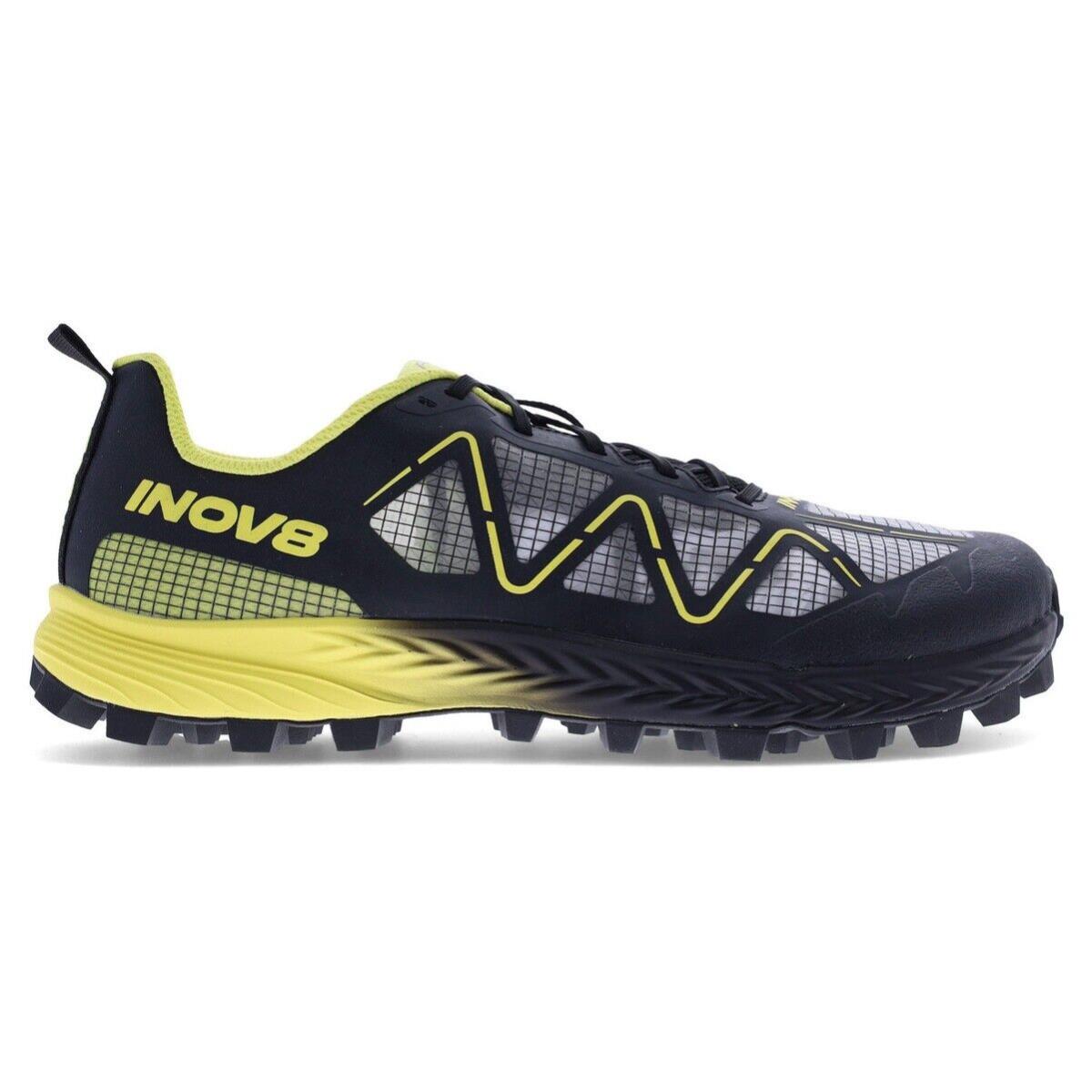 INOV-8 Men`s Mudtalon Speed Black/yellow Running Shoes 001146-BKYW-P-001