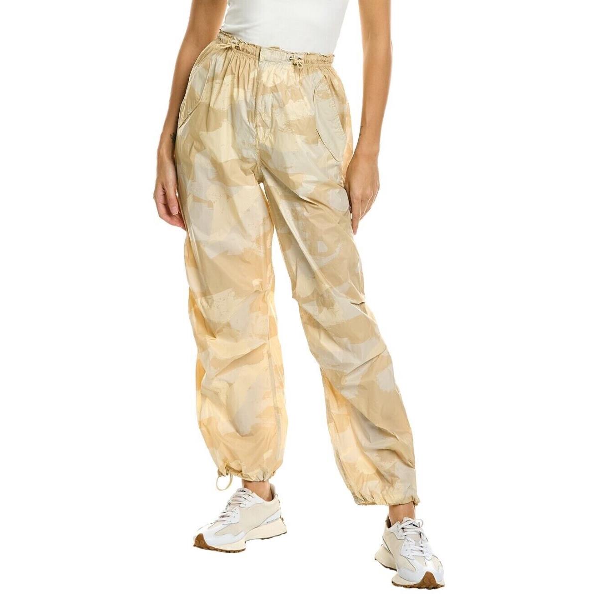 Rag Bone Becky Camo Flight Pant L Large Beige Camo Nylon Jogger