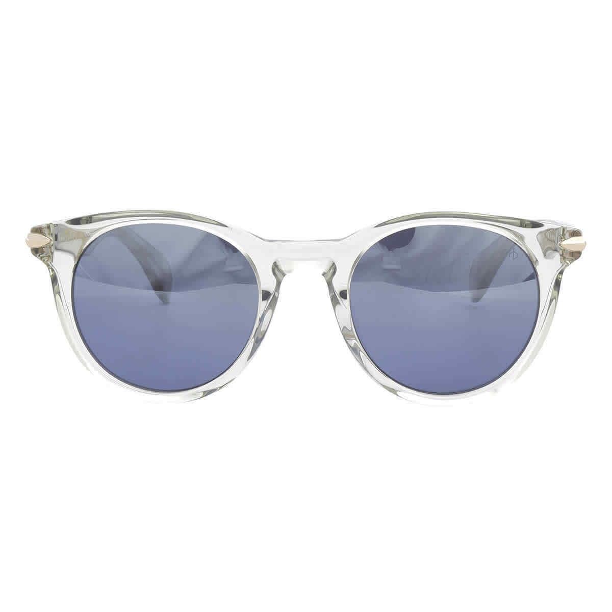 Rag and Bone Smoke Mirror Teacup Unisex Sunglasses RNB5012/S 0KB7/9U 49