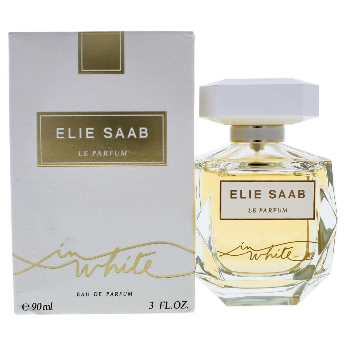 Le Parfum Elie Saab In White by Elie Saab Eau De Parfum Spray 3 oz For Women