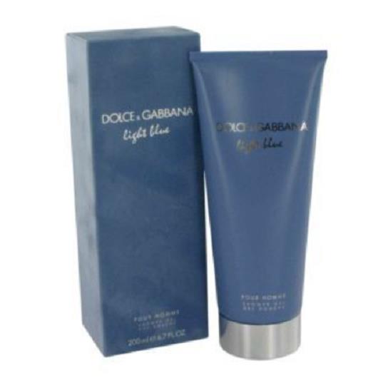 Dolce Gabbana Light Blue Shower Gel For Men 6.7 OZ