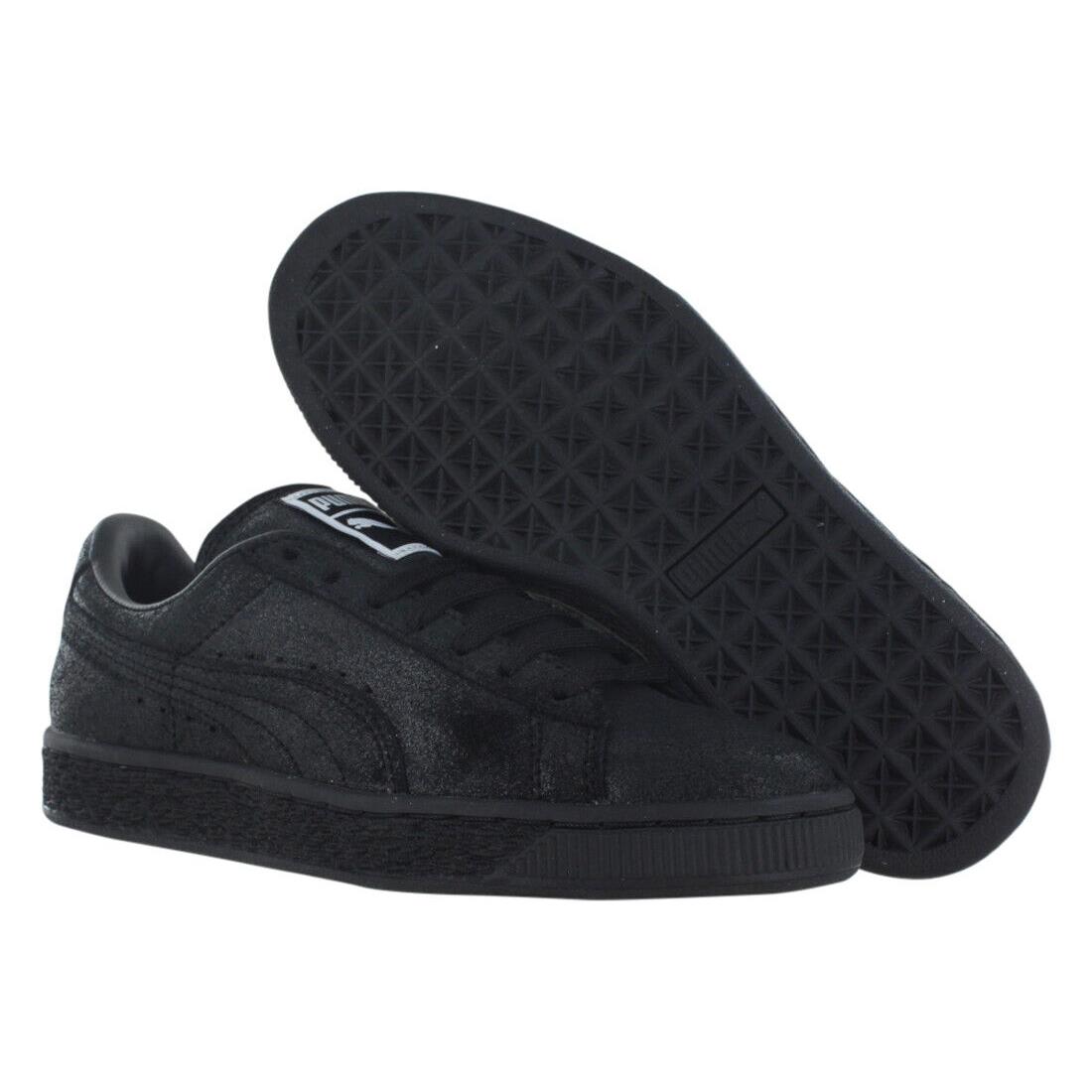 Puma Suede Classic Women`s Shoes - Black/Steel Grey, Main: Black