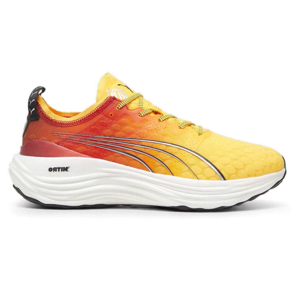 Puma Foreverrun Nitro Fade Running Mens Orange Sneakers Athletic Shoes 31047901 - Orange