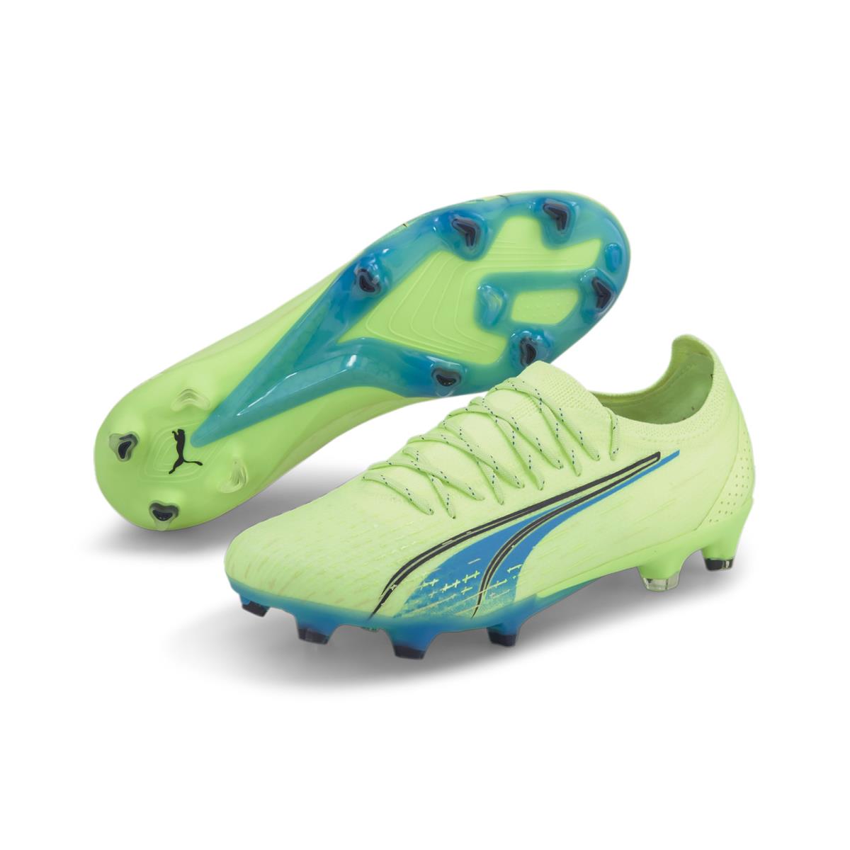 Puma Ultra Ultimate Firm Groundartificial Ground Soccer Cleats Mens Yellow Sneak - Yellow