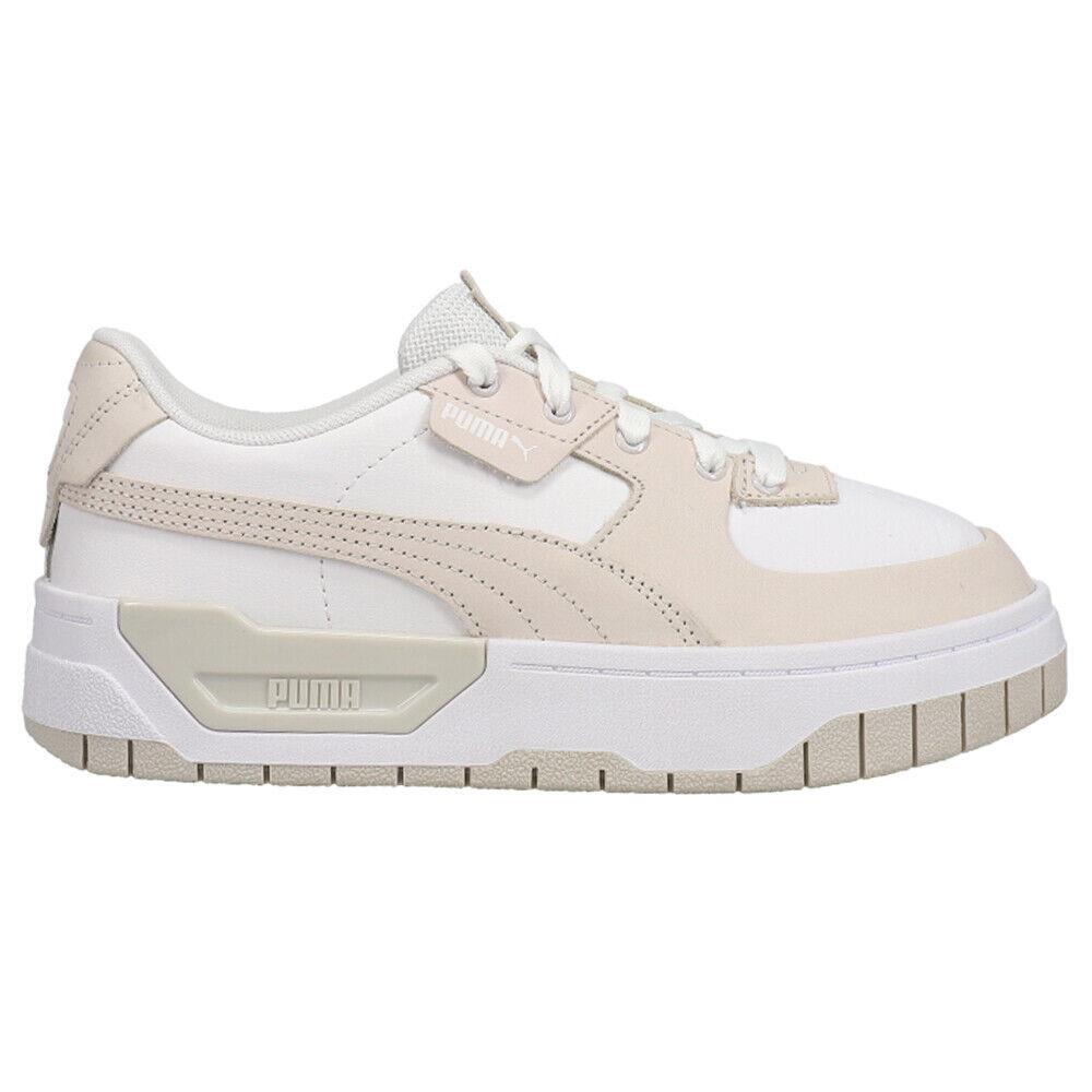 Puma Cali Dream Platform Womens Off White White Sneakers Casual Shoes 385597-0 - Off White, White