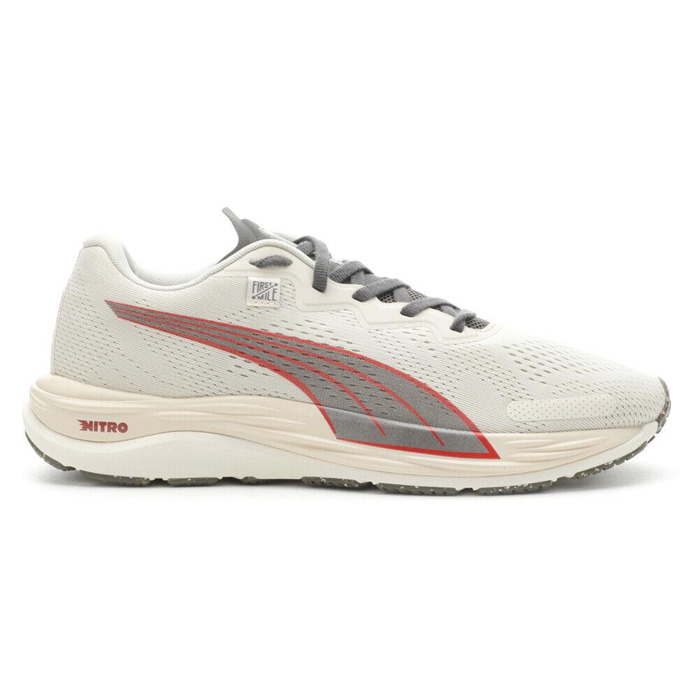 Puma First Mile X Velocity Nitro 2 Running Mens White Sneakers Athletic Shoes 3 - White