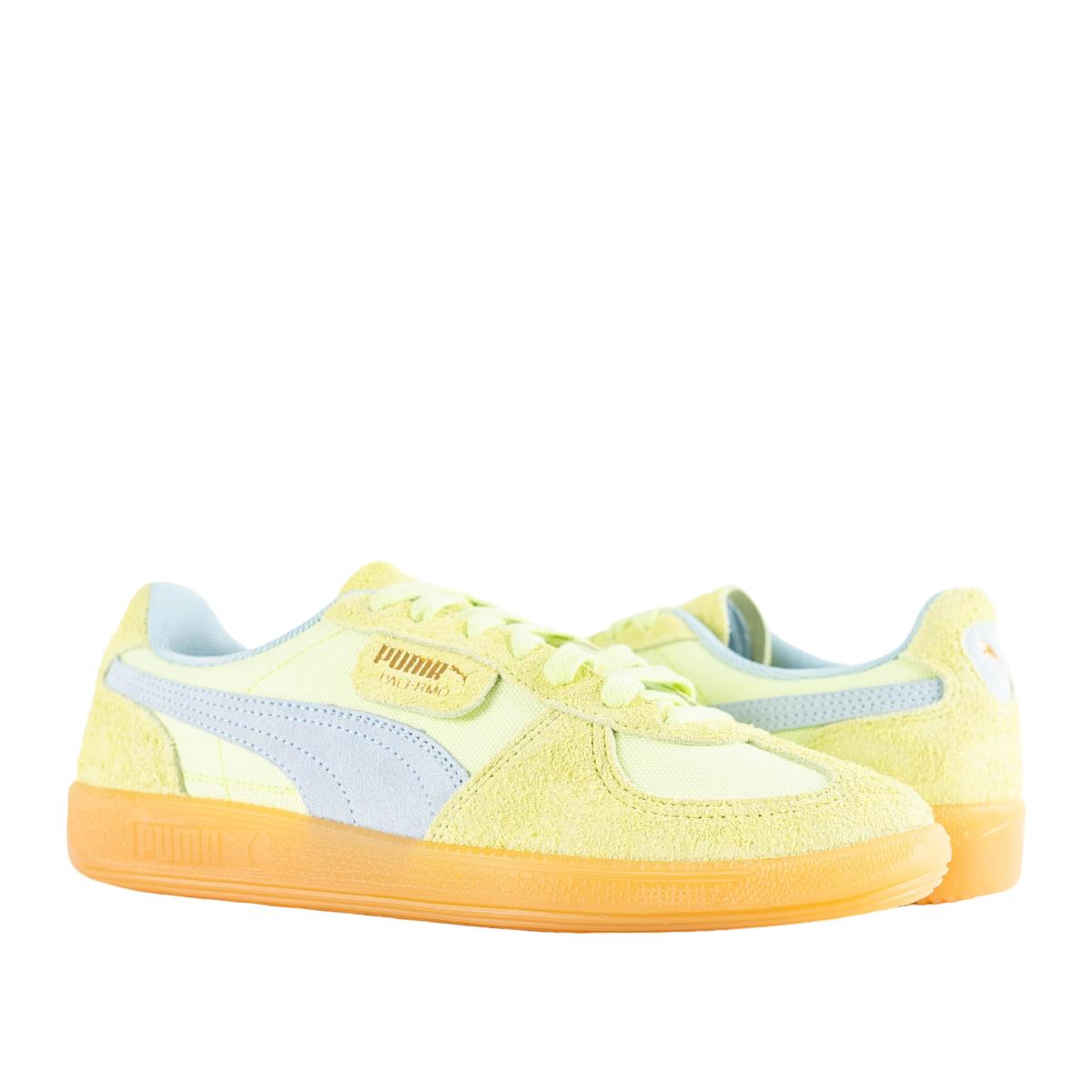 Puma Palermo Vintage Men`s Sneakers 396841-09 Cool Cucumber Frosted Dew Gold