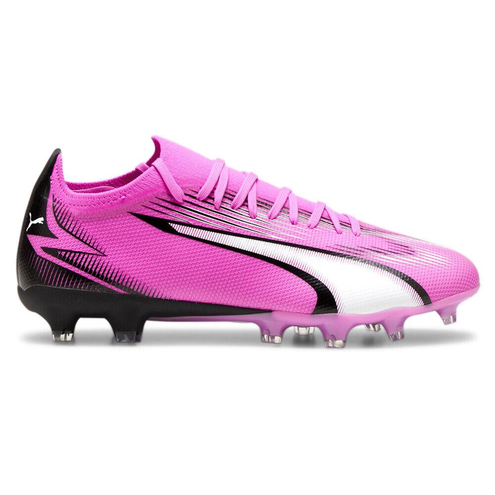 Puma Ultra Match Firm Groundartificial Ground Soccer Cleats Mens Pink Sneakers C - Pink