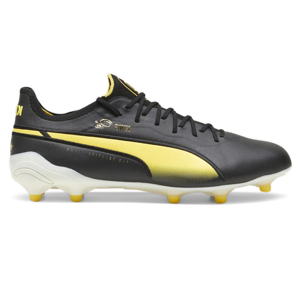 Puma King Ultimate Pele Firm Groundartificial Ground Soccer Cleats Mens Black Sn - Black