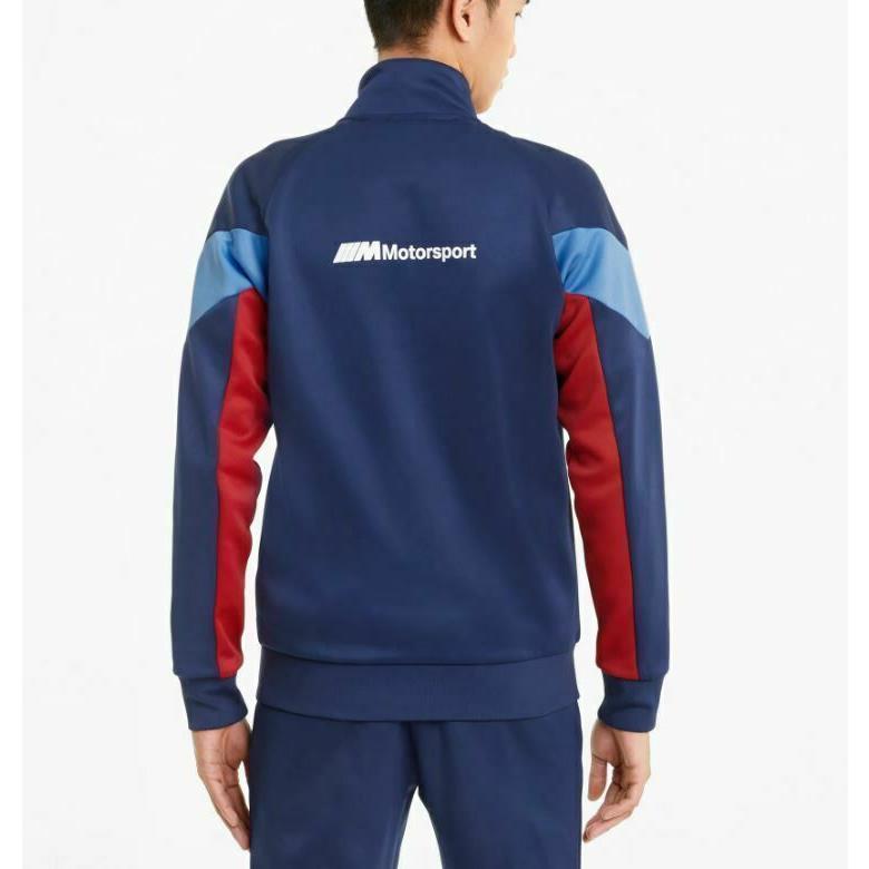 Puma Bmw M Motorsport Mcs Blue/red/puma Sweat Jacket XL L M S J0-1