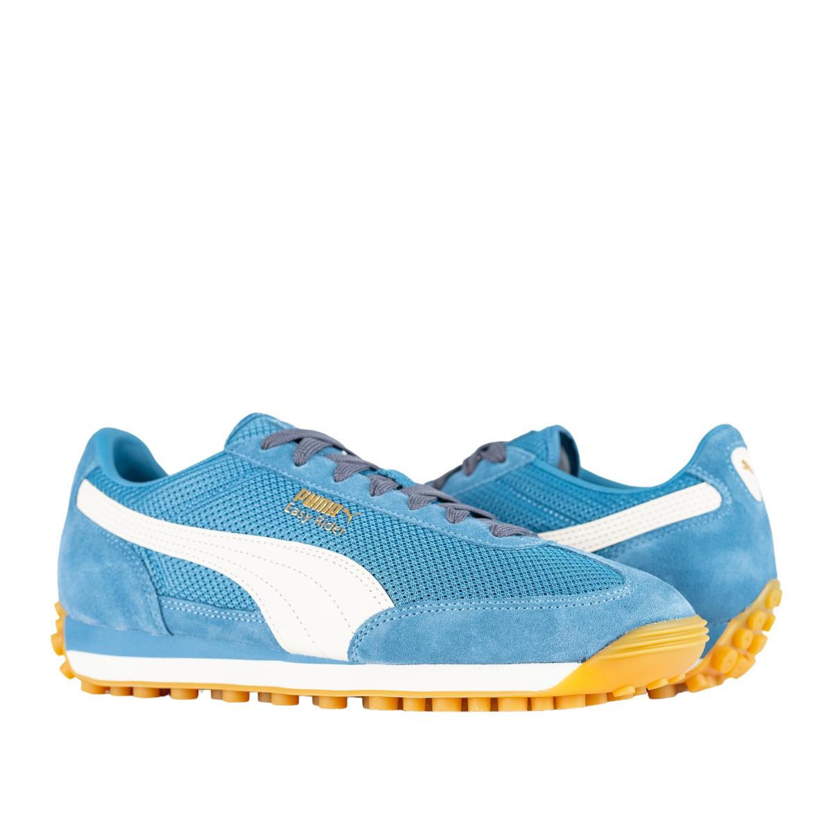 Puma Easy Rider Mesh Men`s Sneakers 399662-02 Blue Horizon Frosted Ivory - Blue Horizon-Frosted Ivory