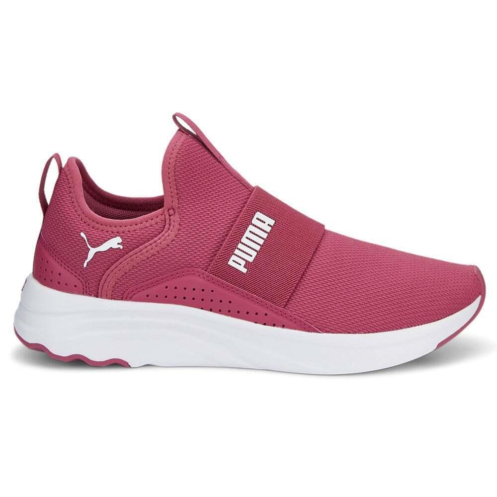 Puma Softride Sophia Slip On Running Womens Pink Sneakers Athletic Shoes 195161 - Pink