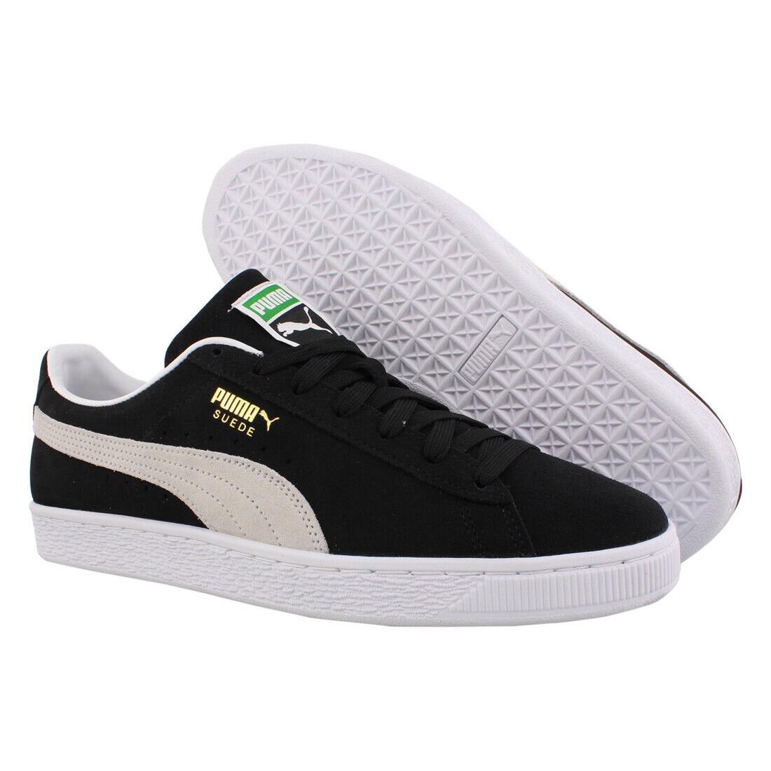 Puma Suede Classic Xxi Mens Shoes - Puma Black/Puma White, Main: Black