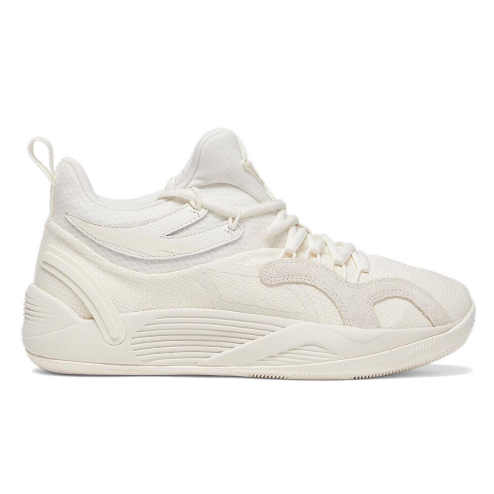 Puma Trc Blaze Court Nu Skylar Basketball Mens Off White Sneakers Athletic Shoe