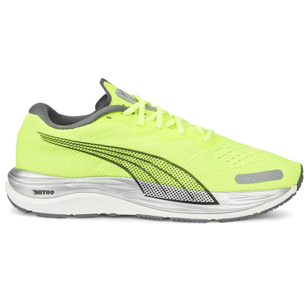 Puma Velocity Nitro 2 Running Mens Yellow Sneakers Athletic Shoes 19533711 - Yellow