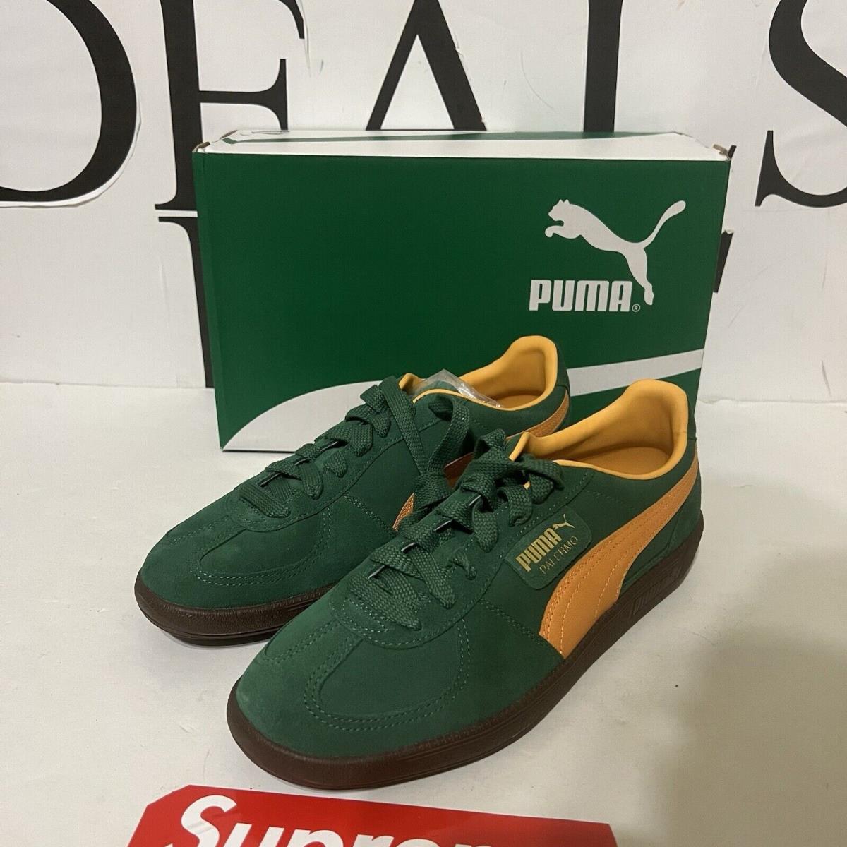 Puma Palermo Athletic Shoe - Vine / Clementine / Gum Men`s Size 11 US 396463-05