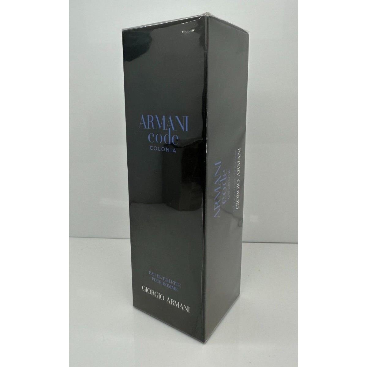 Armani Code Colonia Eau de Toilette Spray Multiple Sizes 2.5 Oz / 4.2 Oz For Men