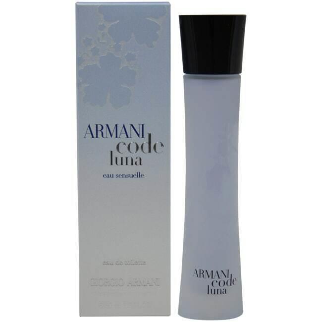 Armani Code Luna Eau de Toilette Sensuelle 1.7 or 2.5oz. Women By Giorgio Armani