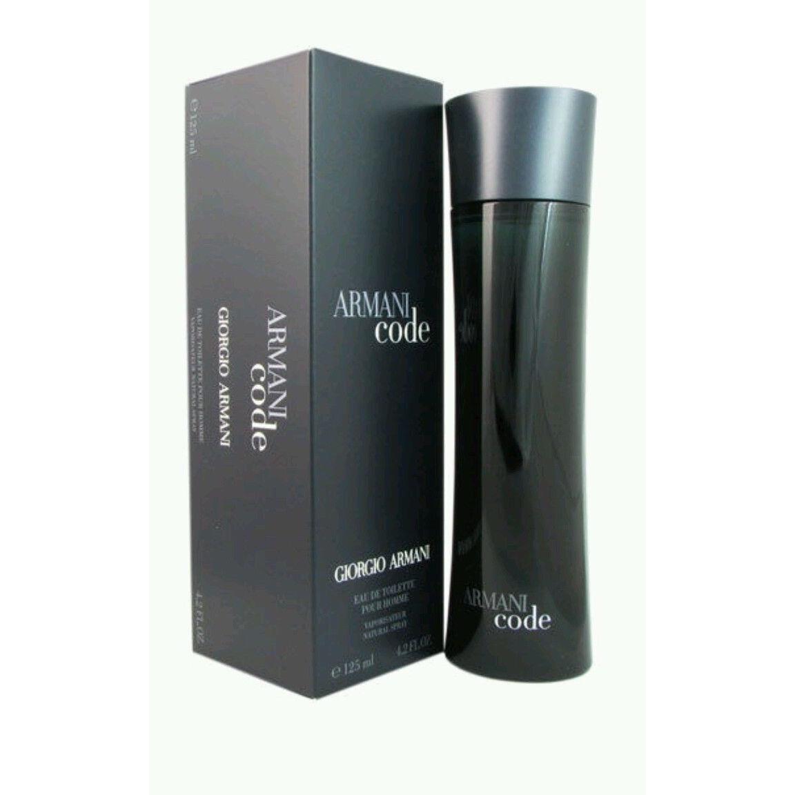 Giorgio Armani Armani Code 4.2oz 125ml Spray Men`s Eau de Toilette