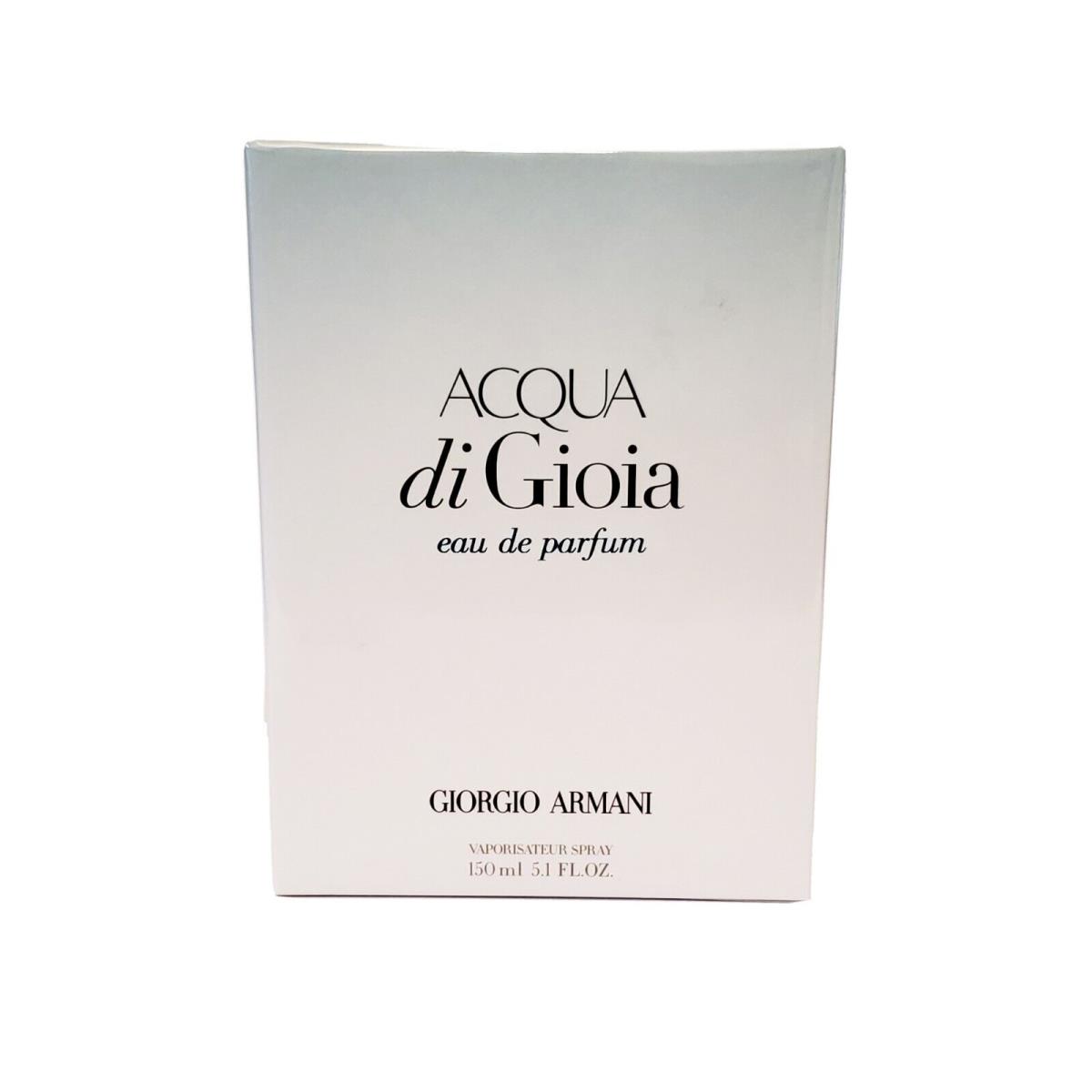 Giorgio Armani Acqua di Gioia 5.1 oz Edp Spray Women Very Rare