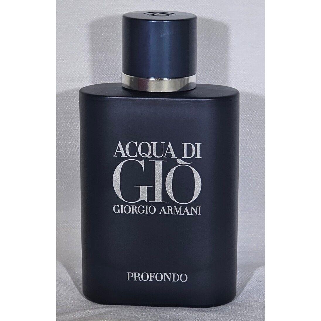 Giorgio Armani Acqua Di Gio Profondo 75ml 2.5 Oz Eau De Parfum Spray