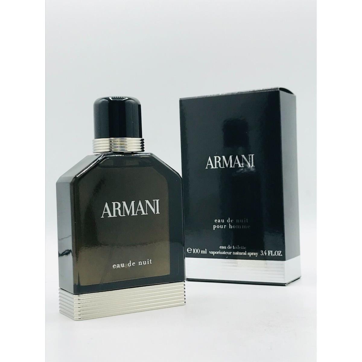 Armani Eau De Nuit Pour Homme Cologne Spray 3.4 oz