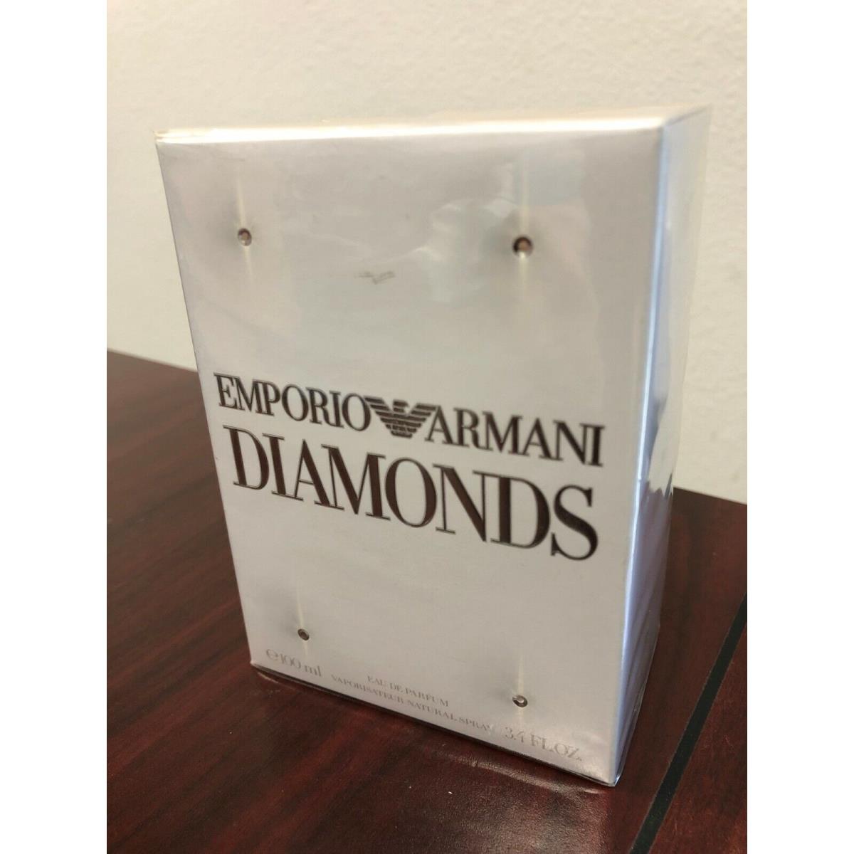 Emporio Armani Diamonds by Giorgio Armani 3.4 FL Oz/ 100 ML Eau De Parfum Spray