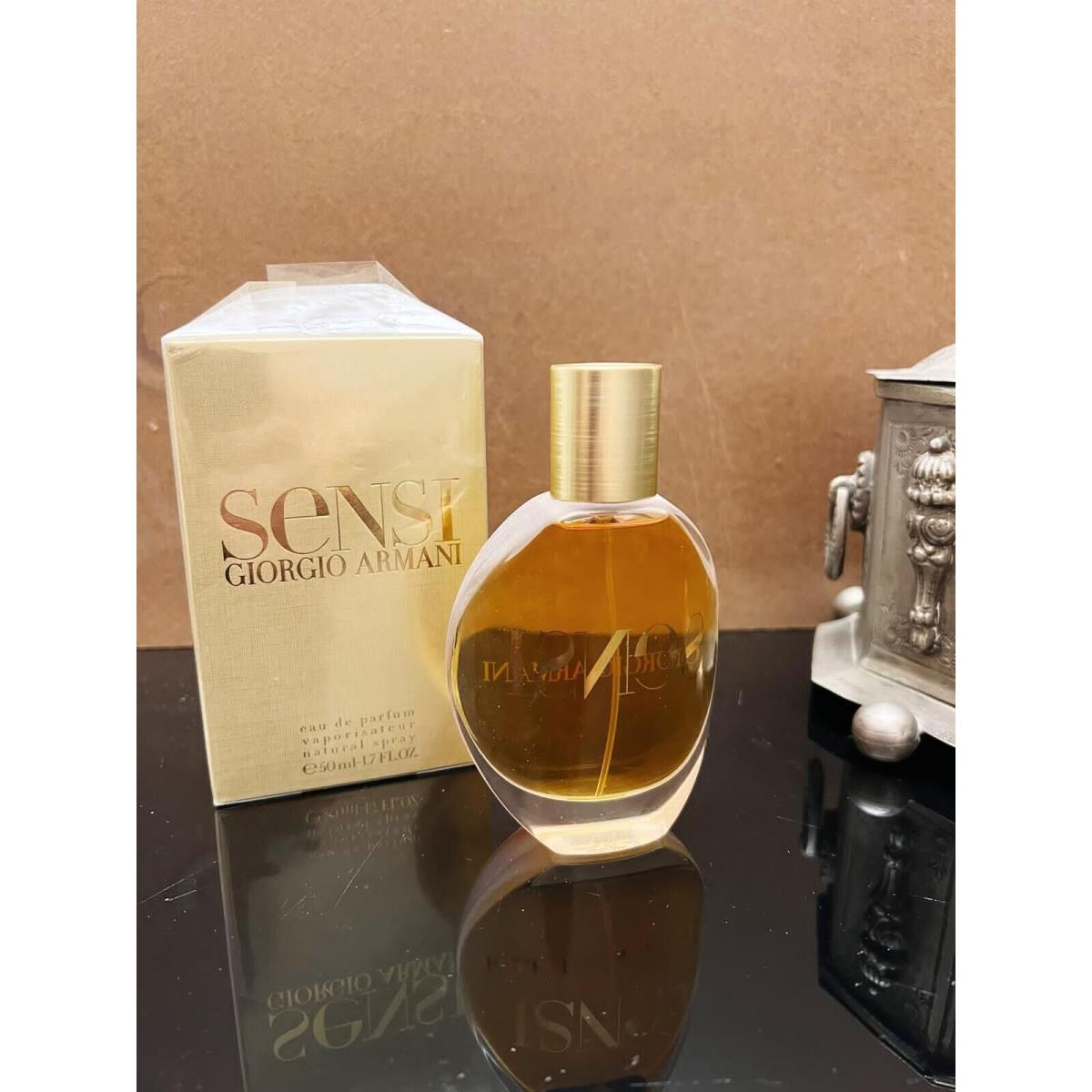 Vintage Giorgio Armani Sensi Edp Women 50 ml 1.7 oz Spray Rare