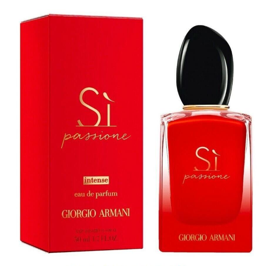 Si Passione Intense by Giorgio Armani Edp Spray For Women 1.7oz Box