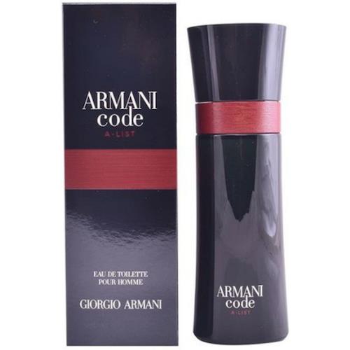 Armani Code A-list by Giorgio Armani For Men 2.5 oz Eau de Toilette Spray