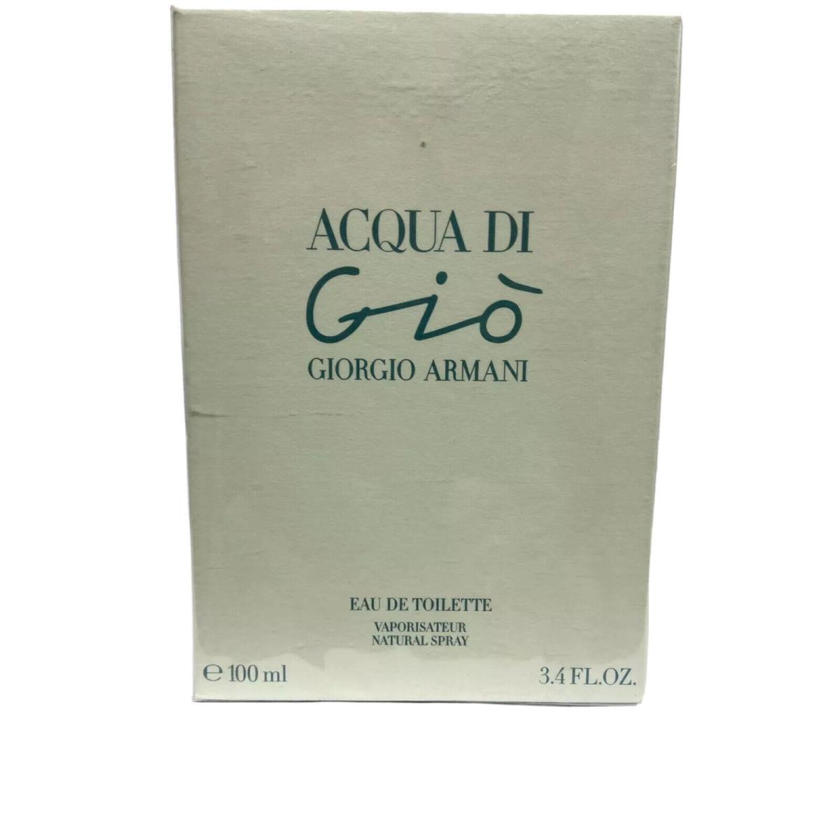 Giorgio Armani Acquadi Gio Eau DE Toilette 3.4oz Spray