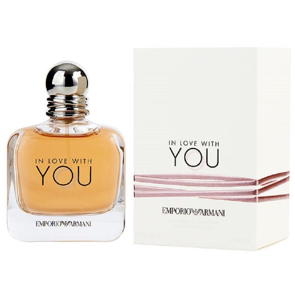 IN Love with You Emporio Armani 3.4 oz / 100 ml Eau De Parfum Edp Women